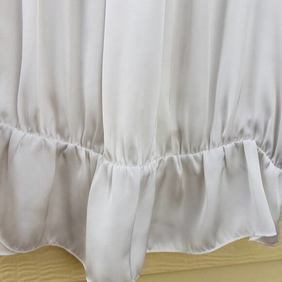 Vince‎ Camuto Peplum Peasant Blouse - Picture 2 of 6